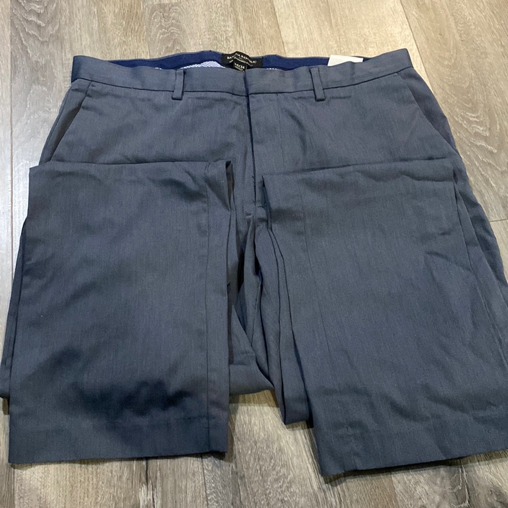 Banana Republic Blue/Gray Men’s Dress Pants